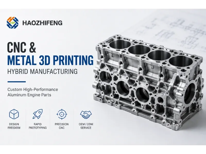 Alüminyum Motor İmalatında CNC & Metal Baskı Kombinasyonu Neden Popüler?